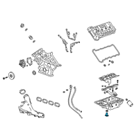 OEM 2019 Chevrolet Cruze Oil Level Sensor Diagram - 12627008