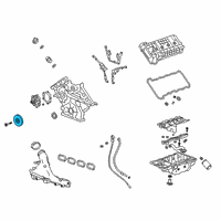 OEM Cadillac CT6 Vibration Damper Diagram - 12687151