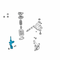 OEM 2006 Kia Spectra5 Shock Absorber Assembly Diagram - 546512F200