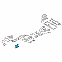 OEM BMW X4 HEAT INSULATION, CENTER RIGH Diagram - 51-48-8-091-228