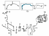 OEM Lexus NX450h+ HOSE, SUCTION Diagram - 88712-78010