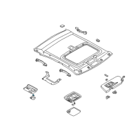 OEM Nissan Axxess Bulb Diagram - 26232-30000