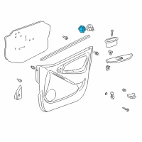 OEM Toyota Corolla Lock Switch Diagram - 84930-52080