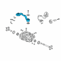 OEM 2021 Lexus UX250h Support Assembly FR DIF Diagram - 52380-47010