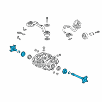 OEM 2020 Toyota Prius AWD-e Stub Shaft Diagram - 41309-47010