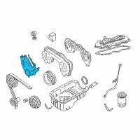 OEM 2003 Nissan Xterra Cover Assy-Front Diagram - 13500-4S100