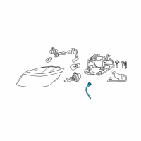 OEM Pontiac G5 Harness Diagram - 15886613