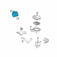 OEM 2007 Lexus ES350 Hose, Air Cleaner Diagram - 17881-0P030