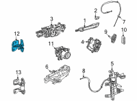 OEM 2021 Jeep Grand Cherokee L Door Diagram - 68544487AA