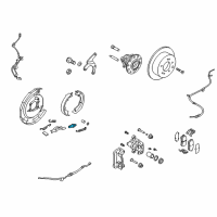 OEM 2011 Kia Forte Koup ADJUSTER Assembly-RH Diagram - 582541G300