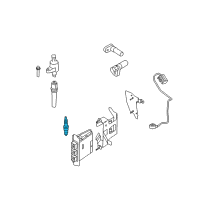 OEM 2014 Ford E-250 Spark Plug Diagram - AGSF-22F1