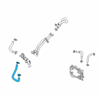 OEM 2018 Kia Sorento Hose Assembly-Radaator, Lower Diagram - 25415C5601