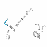 OEM 2016 Kia Sorento Hose Assembly-Radiator, Upper Diagram - 25414C5600