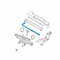 OEM Ford Expedition Wrench Diagram - AL3Z-17032-A