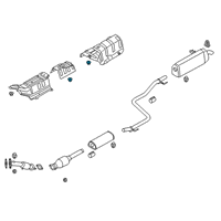 OEM 2020 Kia Forte Protector-Heat Rear Diagram - 28795M6000