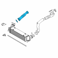 OEM BMW 335i xDrive Charge-Air Duct Diagram - 13-71-7-599-293