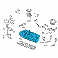 OEM 2017 Chevrolet Volt Fuel Tank Diagram - 84359314