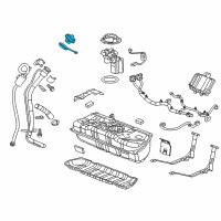 OEM 2011 Chevrolet Volt Fuel Cap Diagram - 22944930