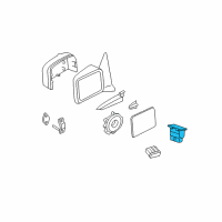 OEM Ford Expedition Mirror Switch Diagram - 2L1Z-17B676-AAA