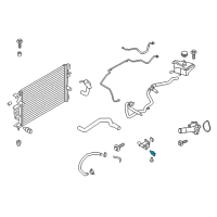 OEM 2019 Lincoln MKC Temperature Sensor Diagram - 7M5Z-12A648-A