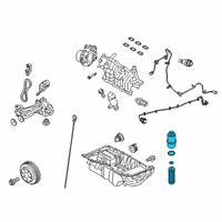 OEM 2015 Ford Edge Filter Assembly Diagram - FT4Z-6A832-C