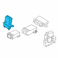 OEM Ford F-350 Super Duty Module Diagram - LC3Z-14F642-A