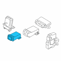 OEM 2018 Ford F-350 Super Duty Module Diagram - FL3Z-19H332-B