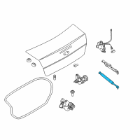 OEM 2011 Ford Focus Lift Cylinder Diagram - 5S4Z-54406A10-BA