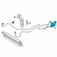 OEM 2021 Toyota GR Supra Thermostat Diagram - 32971-WAA01