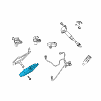 OEM Dodge Journey Electrical Powertrain Control Module Diagram - 5150244AD