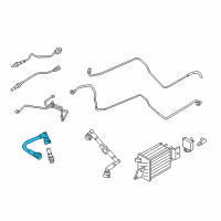 OEM 2017 Ford F-150 PCV Hose Diagram - HL3Z-6A664-A