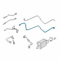 OEM 2018 Ford F-150 Tube Diagram - JL3Z-9D289-A