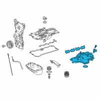 OEM 2020 Lexus IS300 Manifold Sub-Assembly, Intake Diagram - 17101-36082