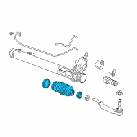 OEM 2008 Cadillac CTS Boot Diagram - 19177439