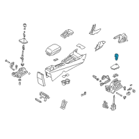 OEM Hyundai Knob Assembly-Gear Shift Lever Diagram - 46720-A5200