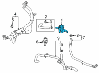 OEM 2022 Ford F-150 PUMP ASY Diagram - ML3Z-18D473-B