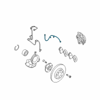 OEM 2008 Kia Rondo PAB K Diagram - 587311D000DS