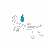 OEM 2006 Cadillac STS Sensor Diagram - 25731293