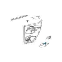 OEM Mercury Lock Switch Diagram - 1L2Z-14028-AB