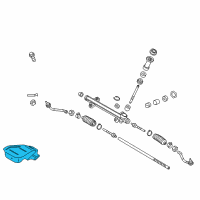 OEM 2013 Hyundai Sonata Heat Protector Diagram - 57260-3Q000