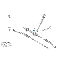 OEM 2015 Kia Optima Ball Bearing Diagram - 565523Q000