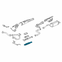 OEM 2000 Acura RL Cover (Lower) Diagram - 18181-P5A-000