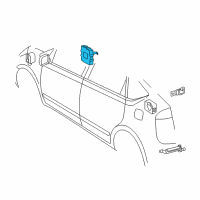 OEM Toyota Prius Control Module Diagram - 89990-47023