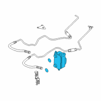 OEM 2004 BMW 645Ci Automatic Transmission Oil Cooler Diagram - 17-21-7-519-213