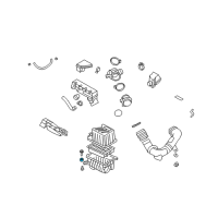 OEM 2006 Hyundai Azera Insulator Diagram - 28160-3K200