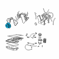 OEM BMW 850Ci Vibration Damper Diagram - 11-23-1-741-491