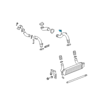 OEM Saturn Sky Air Intake Temperature Sensor Diagram - 12592017