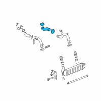 OEM 2010 Saturn Sky Outlet Hose Diagram - 15238787