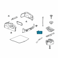 OEM Pontiac G8 Jack Asm Diagram - 92208027