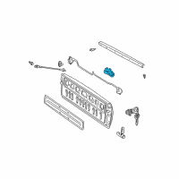 OEM 2005 Toyota Tundra Handle Diagram - 69090-0C010